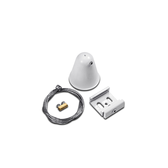 Σέτ κρέμασης για Ράγα 3 Φάσεων 230V AC Οροφής - Κρεμαστή - 4WKRW - aca