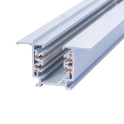 Ράγα 3 Φάσεων 230V AC χωνευτή (1μέτρο) Λευκή - 4WRE1MW - aca