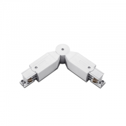 Σύνδεσμος γωνία μεταβλητή για Ράγα 3 Φάσεων 230V AC Οροφής - Κρεμαστή - 4WVW - aca