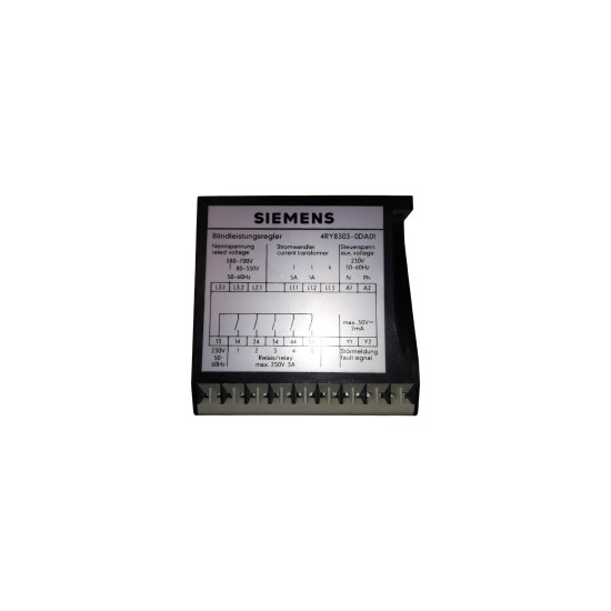 Ρυθμιστής αέργου ισχύος ράγας 5 θέσεων 4RY83 - SIEMENS