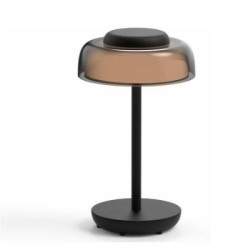 Φωτιστικό LED επαναφορτιζόμενο 3W 5VDC CCT Μάυρο - adeleq