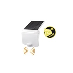 Led Solar Flood Light white IP54 - 12W - 1500lm - Adeleq