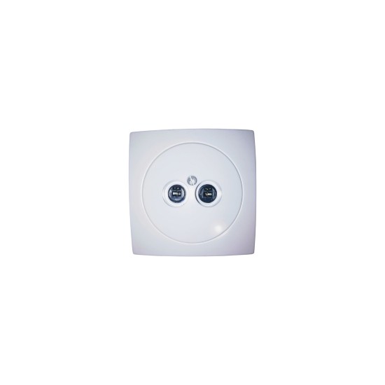 Πρίζα ηχείων HI-FI - Λευκή - 50.088 - Verona - kopp 