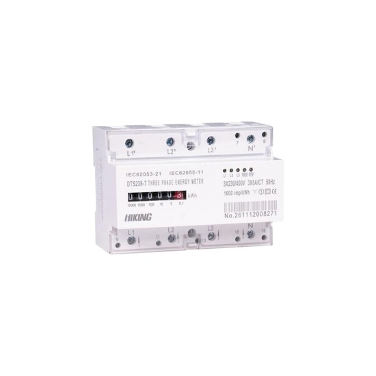 Τριφασικός μετρητής ενέργειας αναλογικός 3Φ 100Α 240V DTS 238/ DDS238 - EASTRON