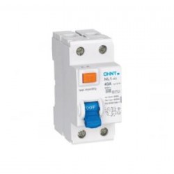 Διακόπτης (Ρελέ) Διαροής 1P+N 40A 30mA Τύπου NL1-B6AC240 - 50201 - CHINT