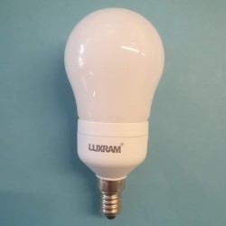 Lamp electronic ball - E14 / 11W  - 2700K - 518814111 - LUXRAM