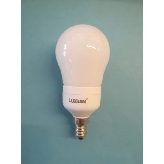 Lamp electronic ball - E14 / 11W  - 2700K - 518814111 - LUXRAM