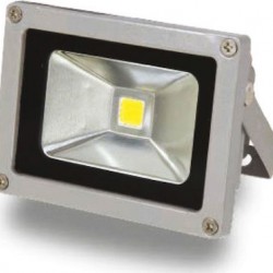 Προβολέας Led Γκρί / 230V - 10W - 2700K - EV.EL
