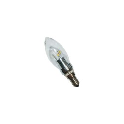 Λάμπα Led κερί / Διάφανο E14 - 3W 3000K - 5309 - Spot light