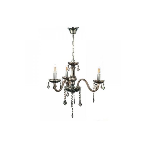 Pendant light made in fime  glass and crystals 3XE14 D:55cm (5314-3-FIME) - INLIGHT