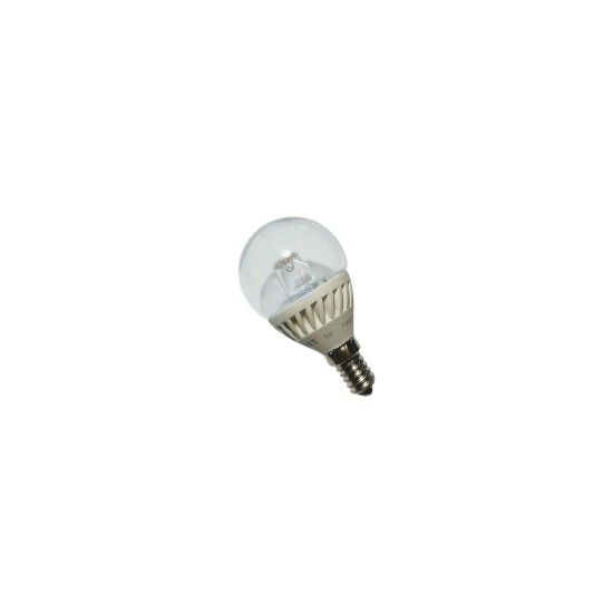 Led lamp ball clear E14 - 5W 3000K - Spot light