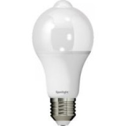 Λάμπα Led 9W - A60 / E27 6000K με αισθητήρα κίνησης - 5592 - Spot light