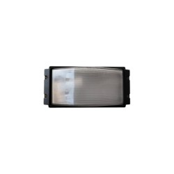 Bulkheadwall luminaire - E27 60W - Black - Geyer
