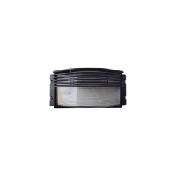 Bulkheadwall luminaire - E27 60W - Black - Geyer
