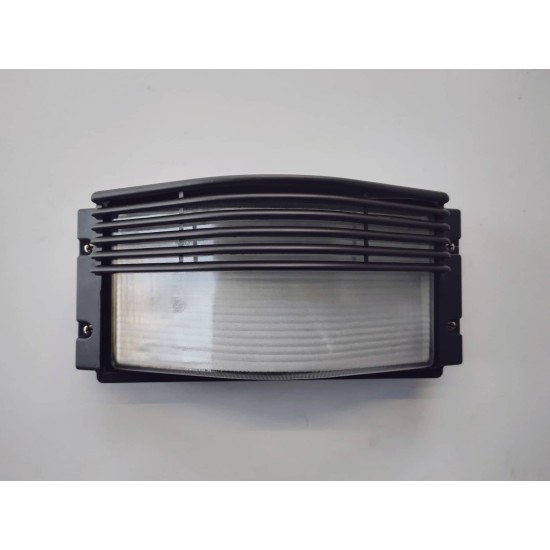 Bulkheadwall luminaire - E27 60W - Black - Geyer