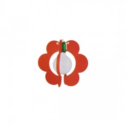 Pendant lights - 1x100w / E27 - 56320 - PL Happy flowers Red- ESTO