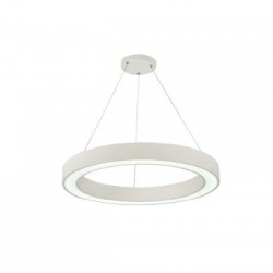 LED pendant light 68W 3CCT (by switch on base) white D:60cm (6073-60-WH) - INLIGHT