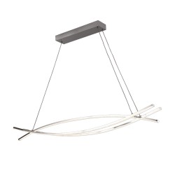 LED pendant light LED 50W 3CCT 120cm (6093-Chrome) - INLIGHT