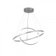 LED pendant light LED 58W 3CCT (by switch on base) D:60cm (6095-B-Black) - INLIGHT