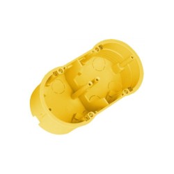 Double box for plaster yellow Φ65x2mm - DABLER