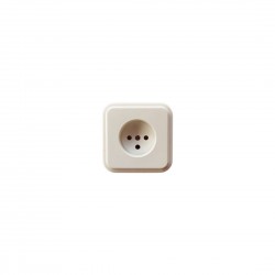 Socket triangle 2P+T Plate / Mechanism / Frame White - SIPE 900 legrand