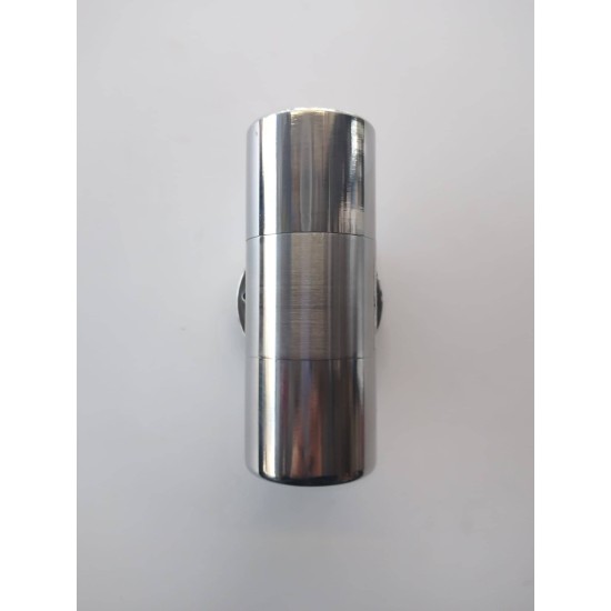 Φωτιστικό επίτοιχο - nickel mat up/dowh - 2xGU10  - 7104A - ΧΥΤΟΜΕΤΑΛ 