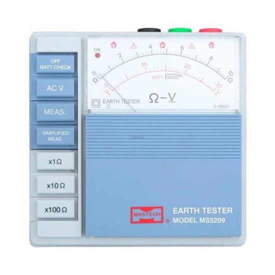 Γειωσόμετρο αναλογικό - MS 5209 - Smart sensor