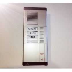 Μπουτονιέρα θυροτηλεφώνου Χωνευτής εγκατάστασης - 4 κλήσεων - Urmet