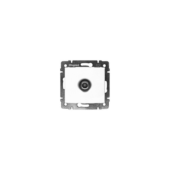 Terminal TV socket White - Valena