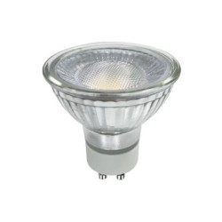 Λάμπα Led γυάλινη 7W GU10 4000K 230V 100deg 7WGU10SNWGL - Diolamp
