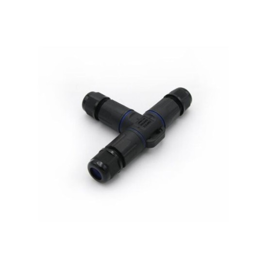 Waterproof Connector 'T' 16A 2P 0.5-2.5mm² IP68 - Adeleq