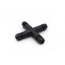 Διακλαδωτήρας Καλωδίων Στεγανός Σταυρός 16Α 3P 0.3-2.5mm² IP68 - Adeleq