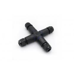 Διακλαδωτήρας Καλωδίων Στεγανός Σταυρός 16Α 4P 0.3-2.5mm² IP68 - Adeleq