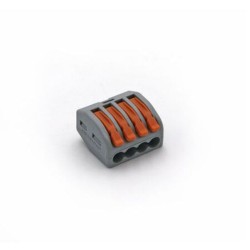 Quick Connector 4way 32A 0.08-4.0 mm² Oval - Adeleq