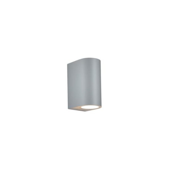 Michigan 2xGU10 Outdoor Up-Down Wall Lamp White D:14.7cmx9cm (80200124) - Inlight