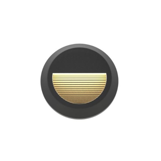 Επιτοίχιο φωτιστικό LED 2W 3CCT Λευκό -Maroon - Inlight