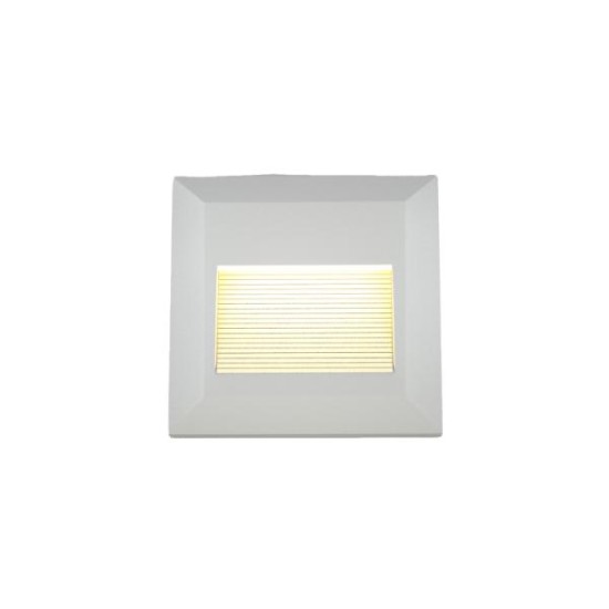 Επιτοίχιο φωτιστικό LED 2W 3CCT Λευκό - Salmon - Inlight