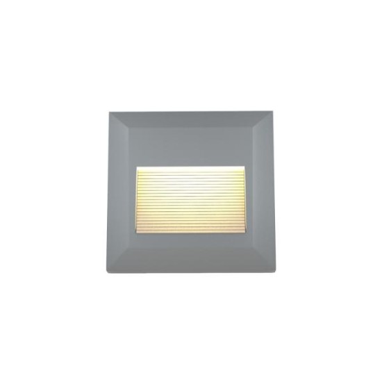 Επιτοίχιο φωτιστικό LED 2W 3CCT Λευκό - Salmon - Inlight