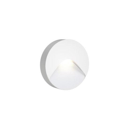 Επιτοίχιο φωτιστικό LED 2W 3CCT Λευκό - Horseshoe - Inlight