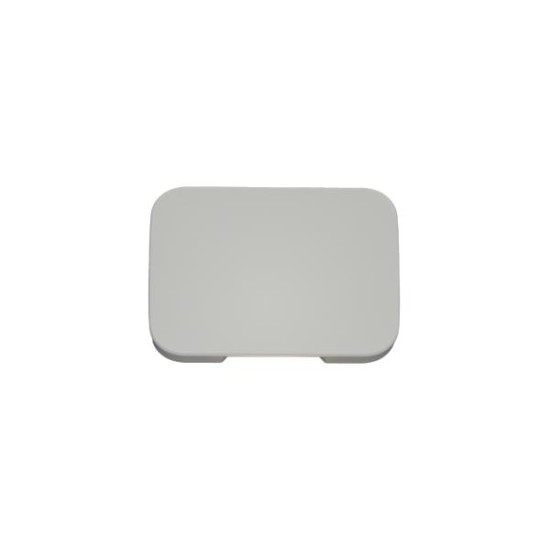 Επιτοίχιο φωτιστικό LED 1W 3000k Λευκό - Silver - Inlight