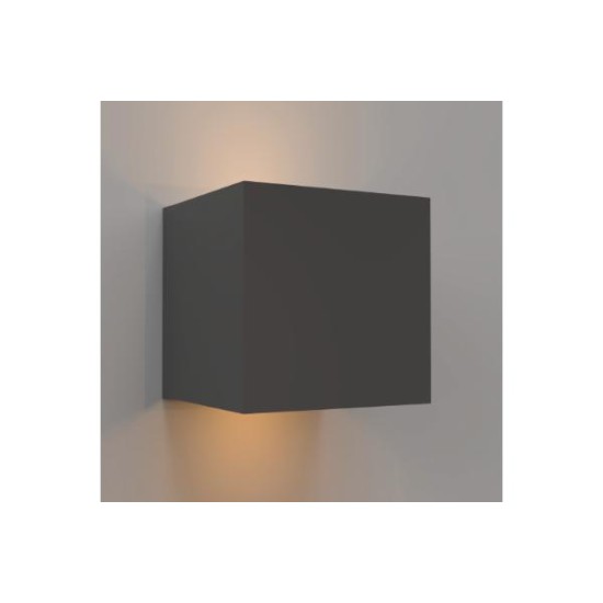 Επιτοίχιο φωτιστικό UP/DOWN LED 10W 3000k White / Ρυθμιζόμενης δέσμης - Emerald - Inlight