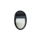 Outdoor Wall Lamp Black solar energy IP65 / 0.8W 2700K/6500K Black Moon (80206810S) - Inlight
