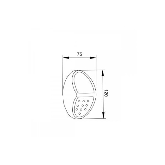 Outdoor Wall Lamp Black solar energy IP65 / 0.8W 2700K/6500K Black Moon (80206810S) - Inlight