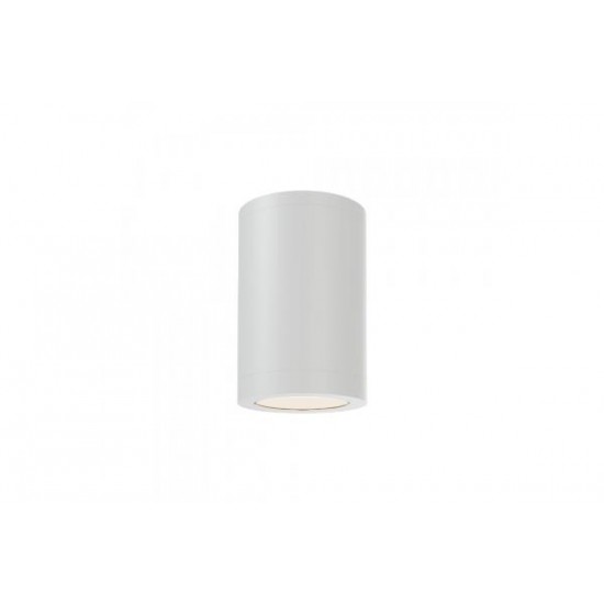 Επιτοίχιο φωτιστικό οροφής Down 1xGU10 Λευκό - Reinder - Inlight