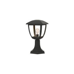 Επιδαπέδιο φωτιστικό φανάρι Up / 1xE27 Μάυρο - Avalanche - Inlight