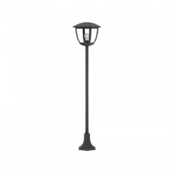 Επιδαπέδιο φωτιστικό κολώνα φανάρι Up / 1xE27 Μάυρο - Avalanche - Inlight