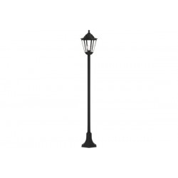 Επιδαπέδιο φωτιστικό κολώνα φανάρι Up / 1xE27 Μάυρο - Redfish - Inlight