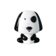 Bambini Night light dog LED 0.4W 230V IP20  6000K Switch ON/OFF  Plastic / Black + White 90X80 - acadecor 