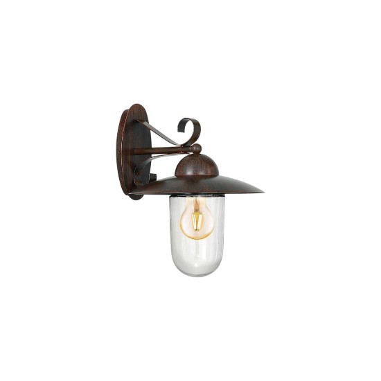 Φανάρι Νίκελ μάτ - Κάτω - Ε27 1Χ60W - Milton - Eglo