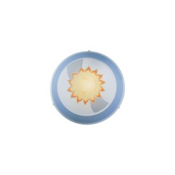 Φωτιστικό απλίκα επίτοιχη - D300 / 1x60W / E27 - 'Ηλιος - 83954 - EGLO  